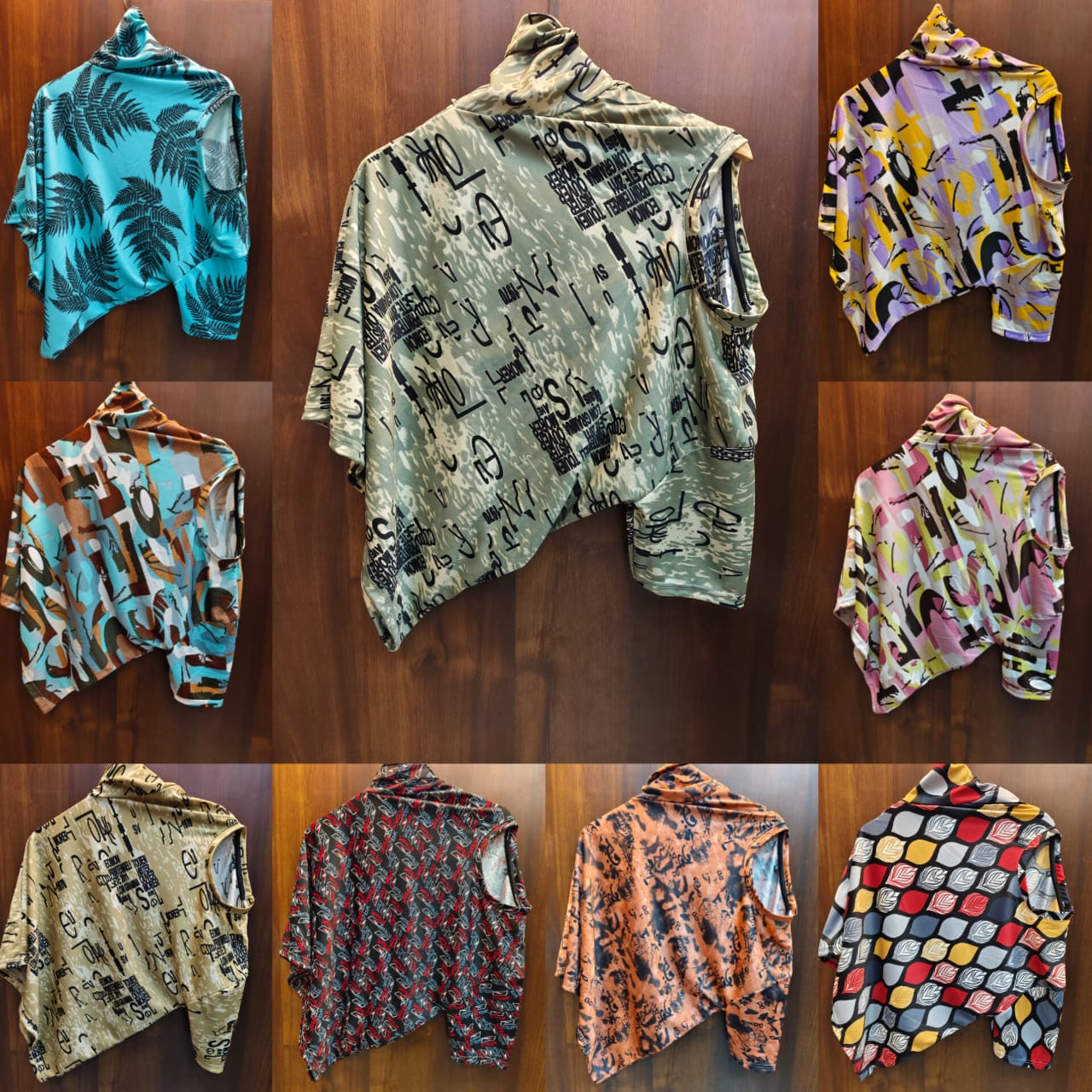 Combo of 10 Lycra Printed T Shirts Rs. 999 Only